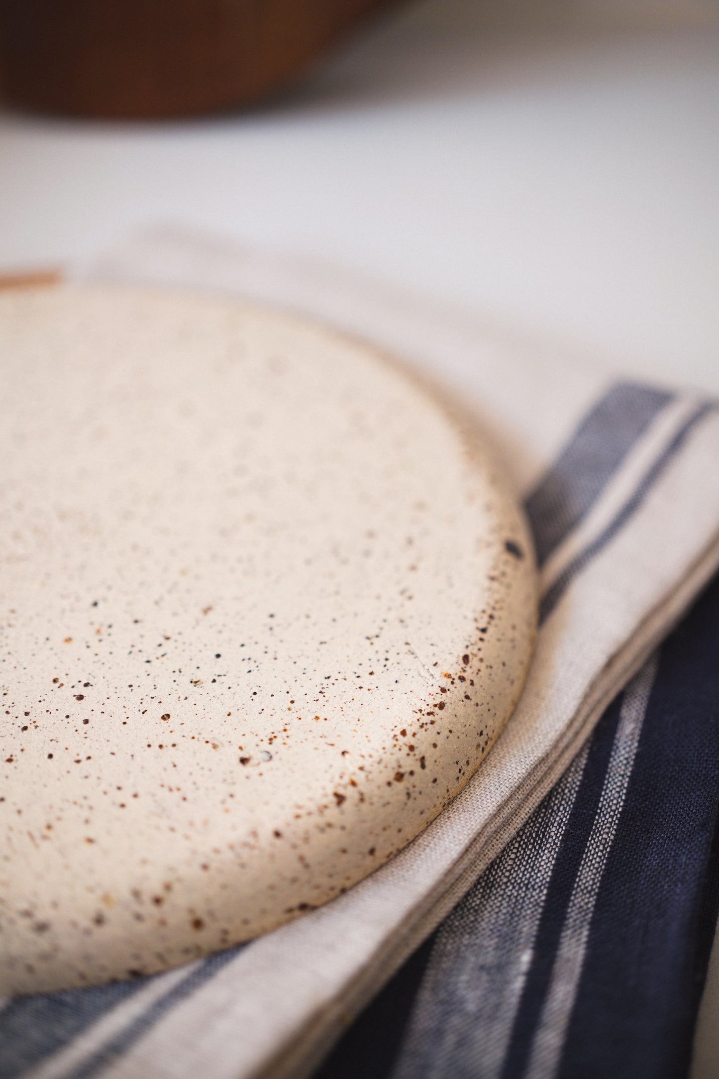 White Ceramic Plate