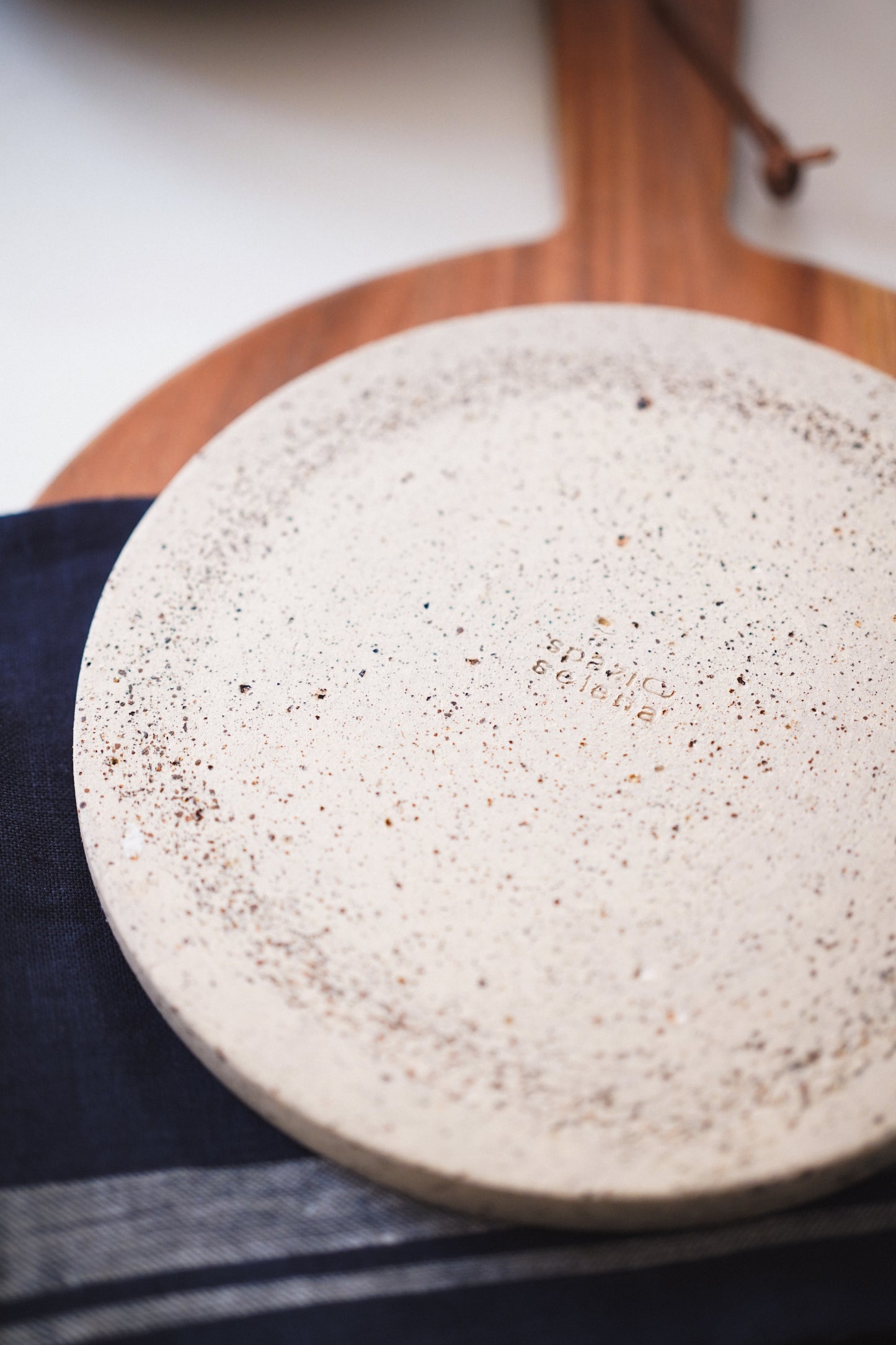 Blue Ceramic Plate