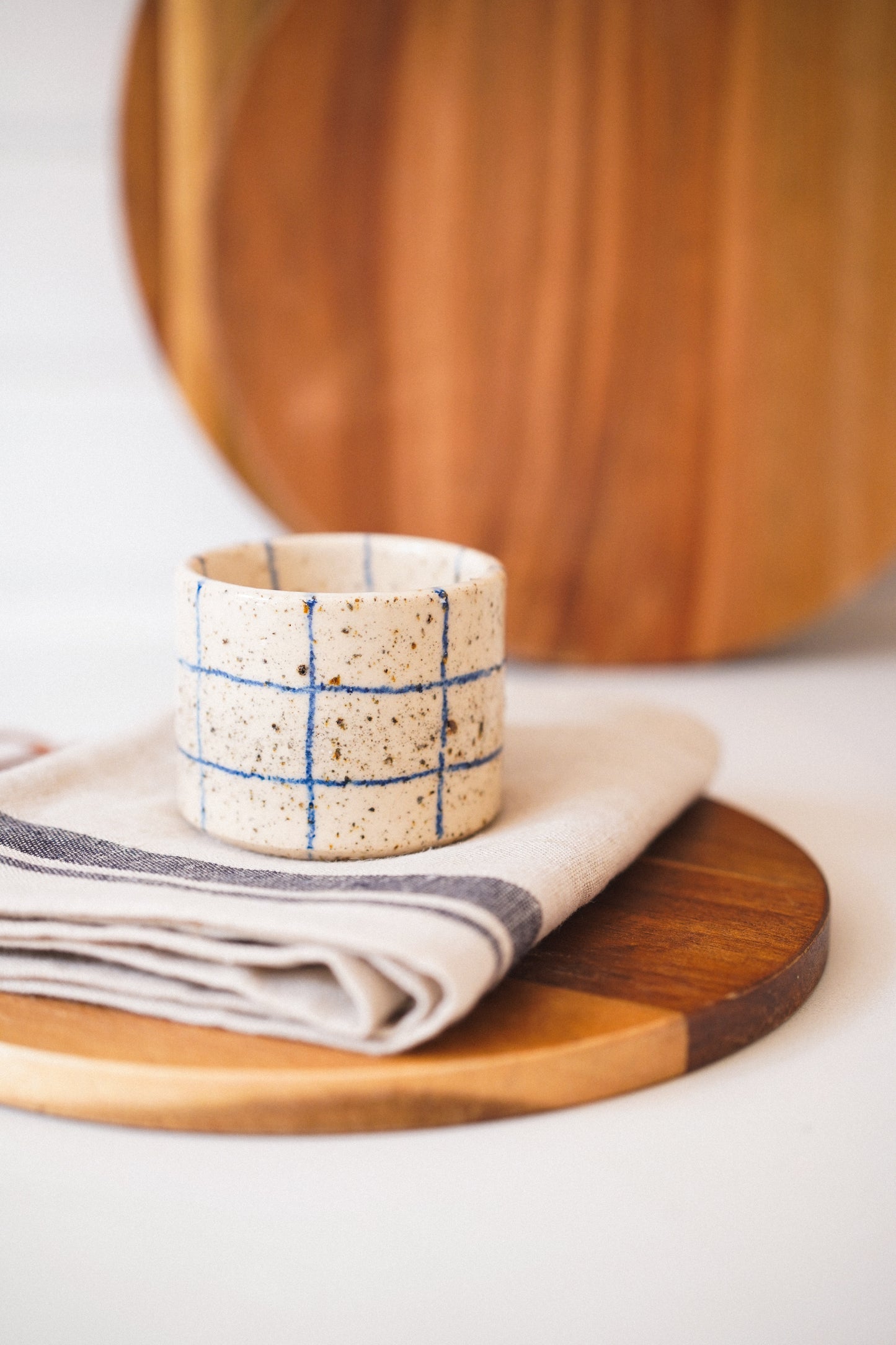 Linéa Luna Blue coffee cup