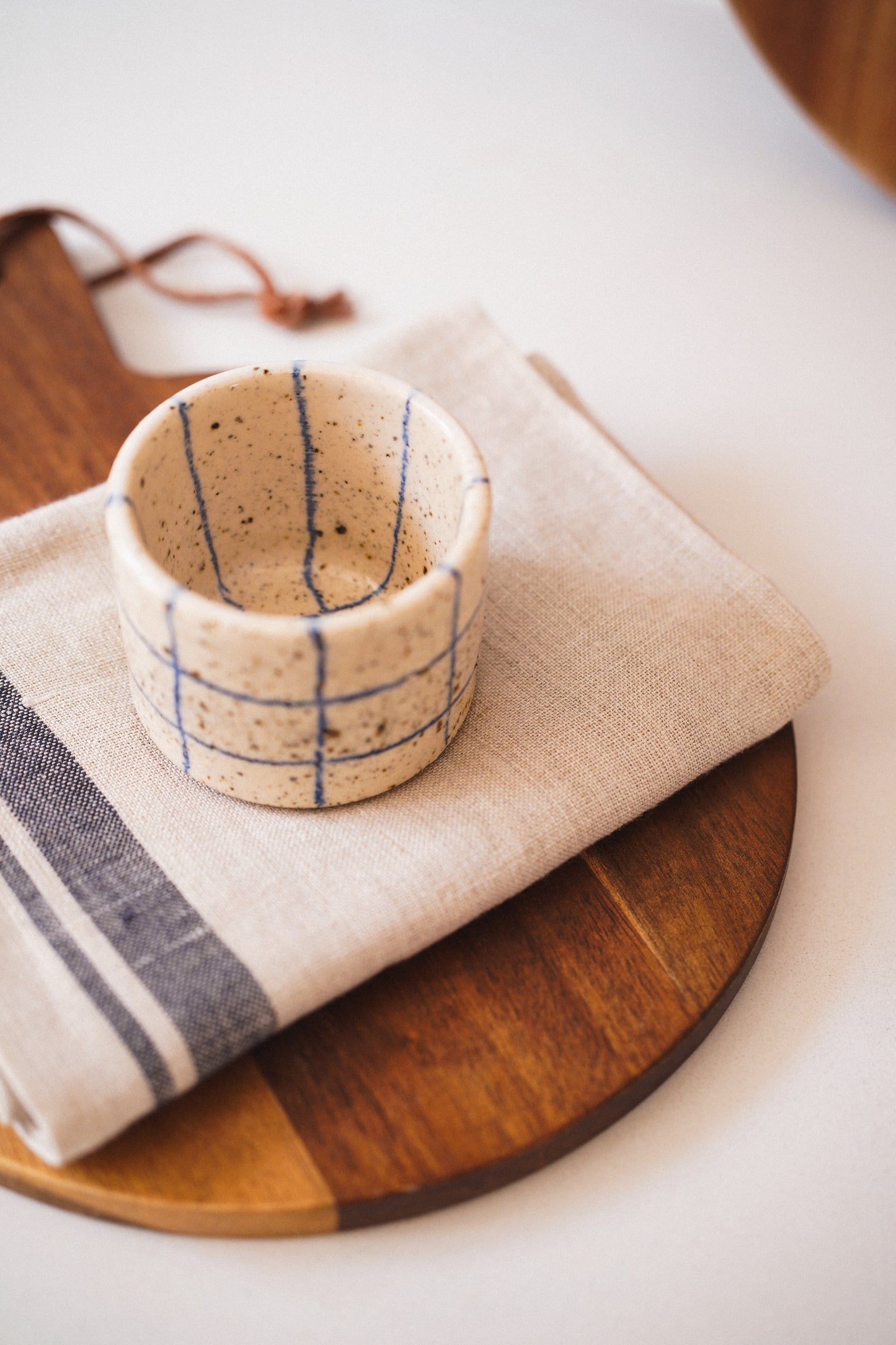 Linéa Luna Blue coffee cup