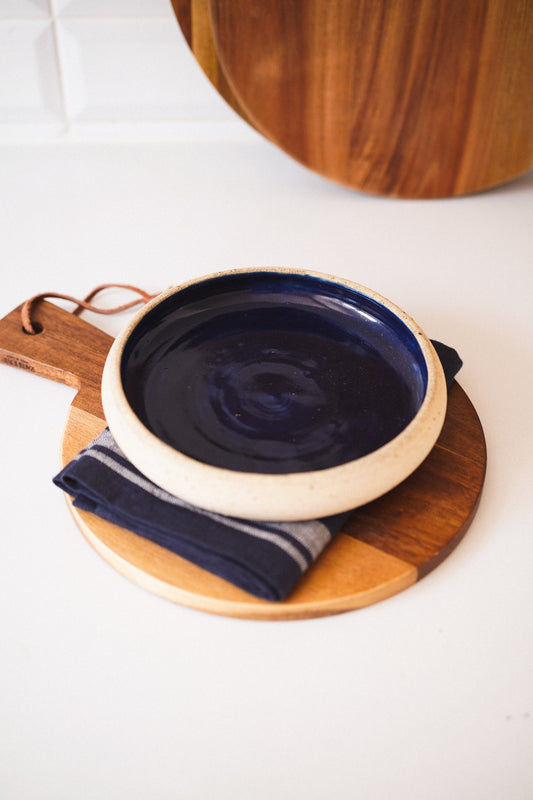 Midnight cereal bowl