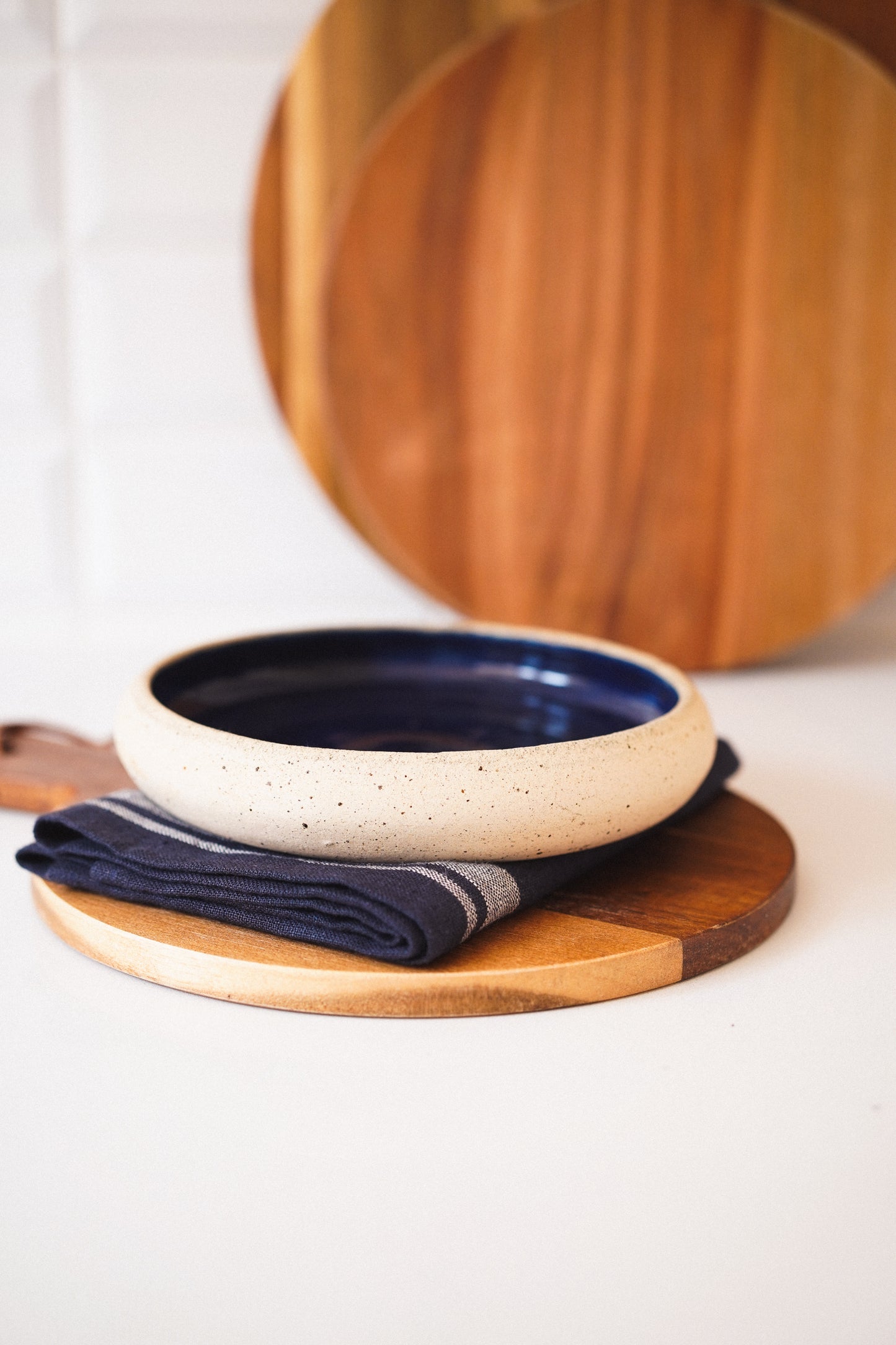 Midnight cereal bowl