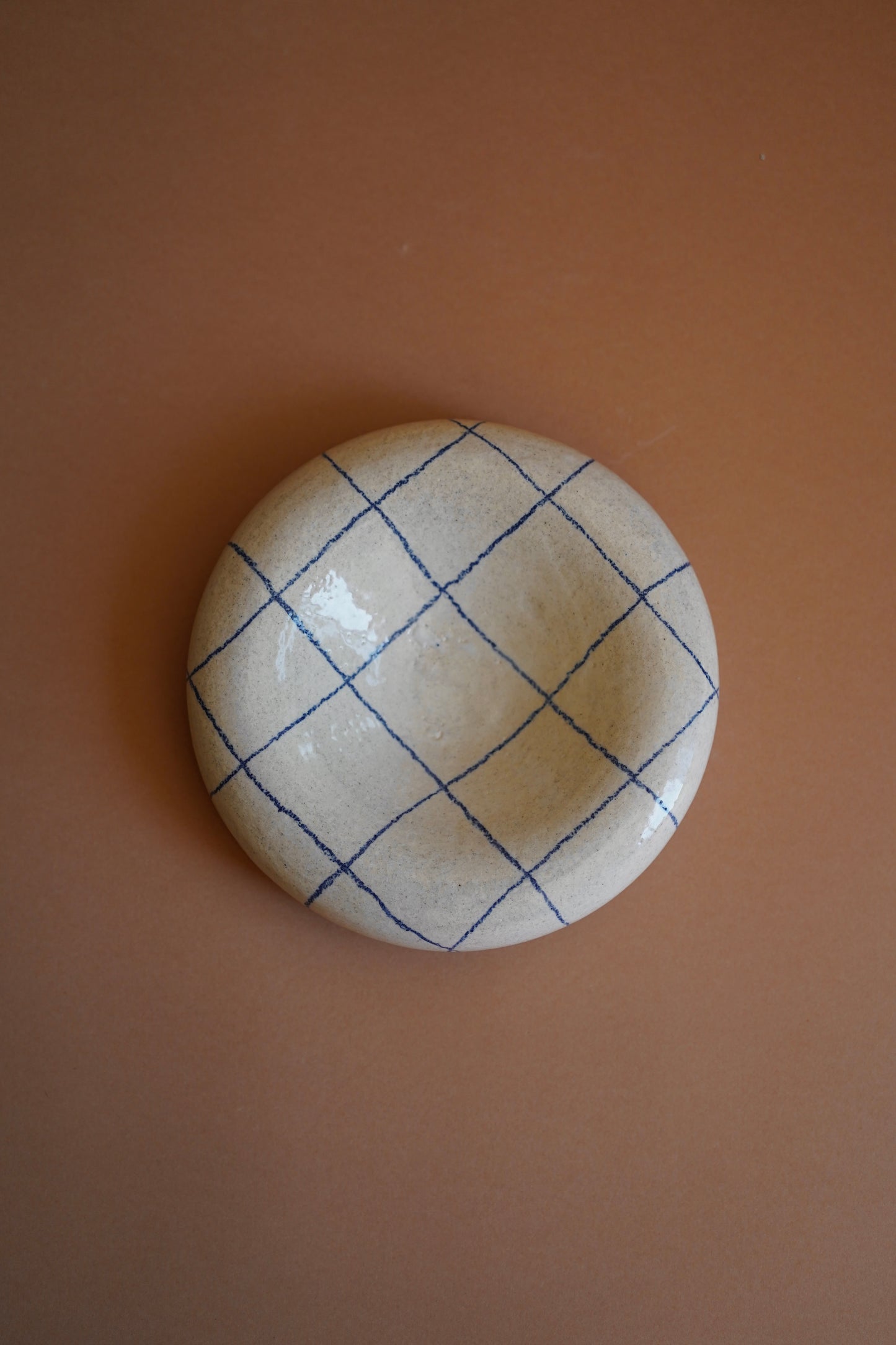 Linéa Blue Bubble Plate