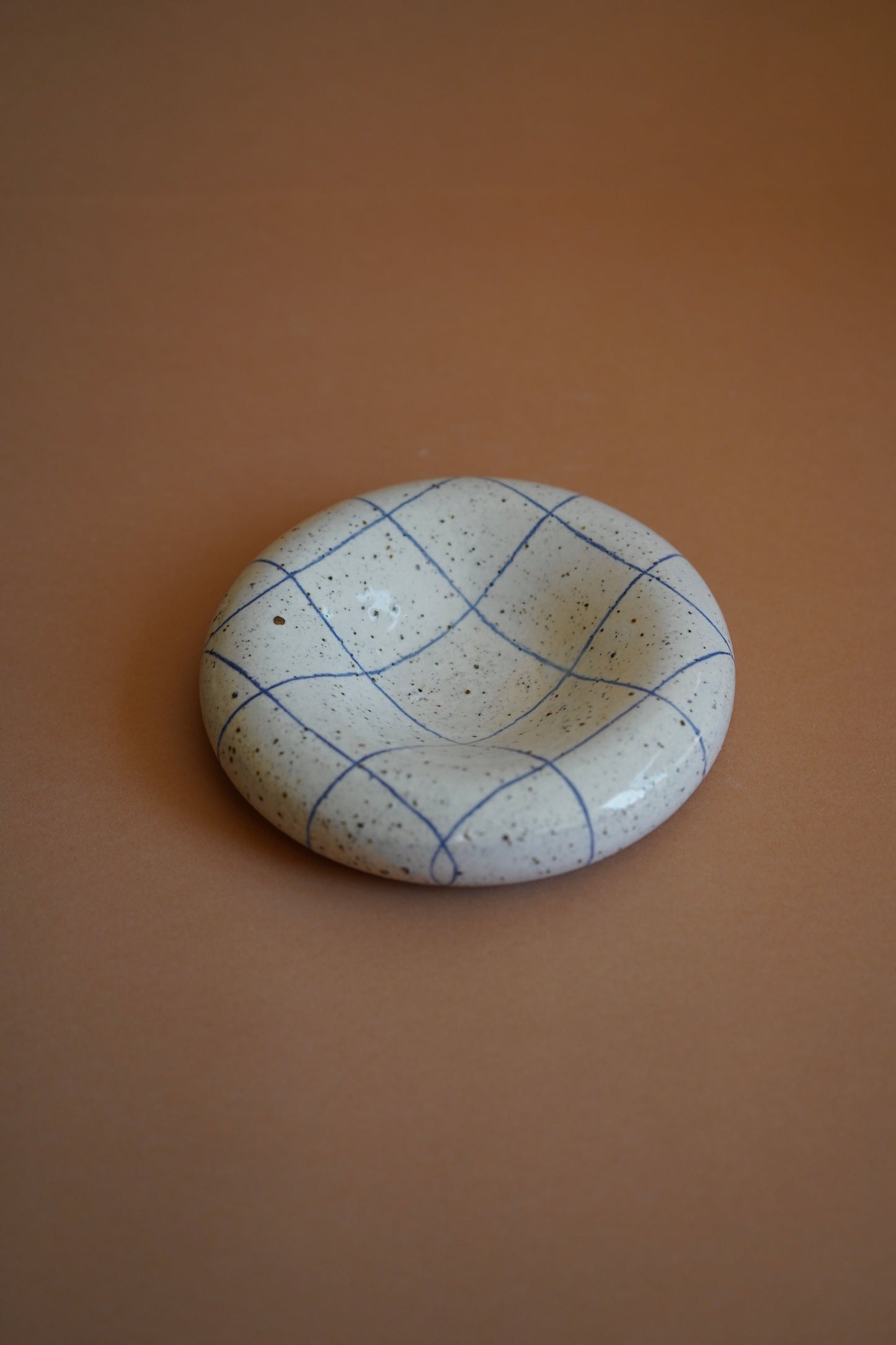 Linéa Luna Blue Bubble Plate
