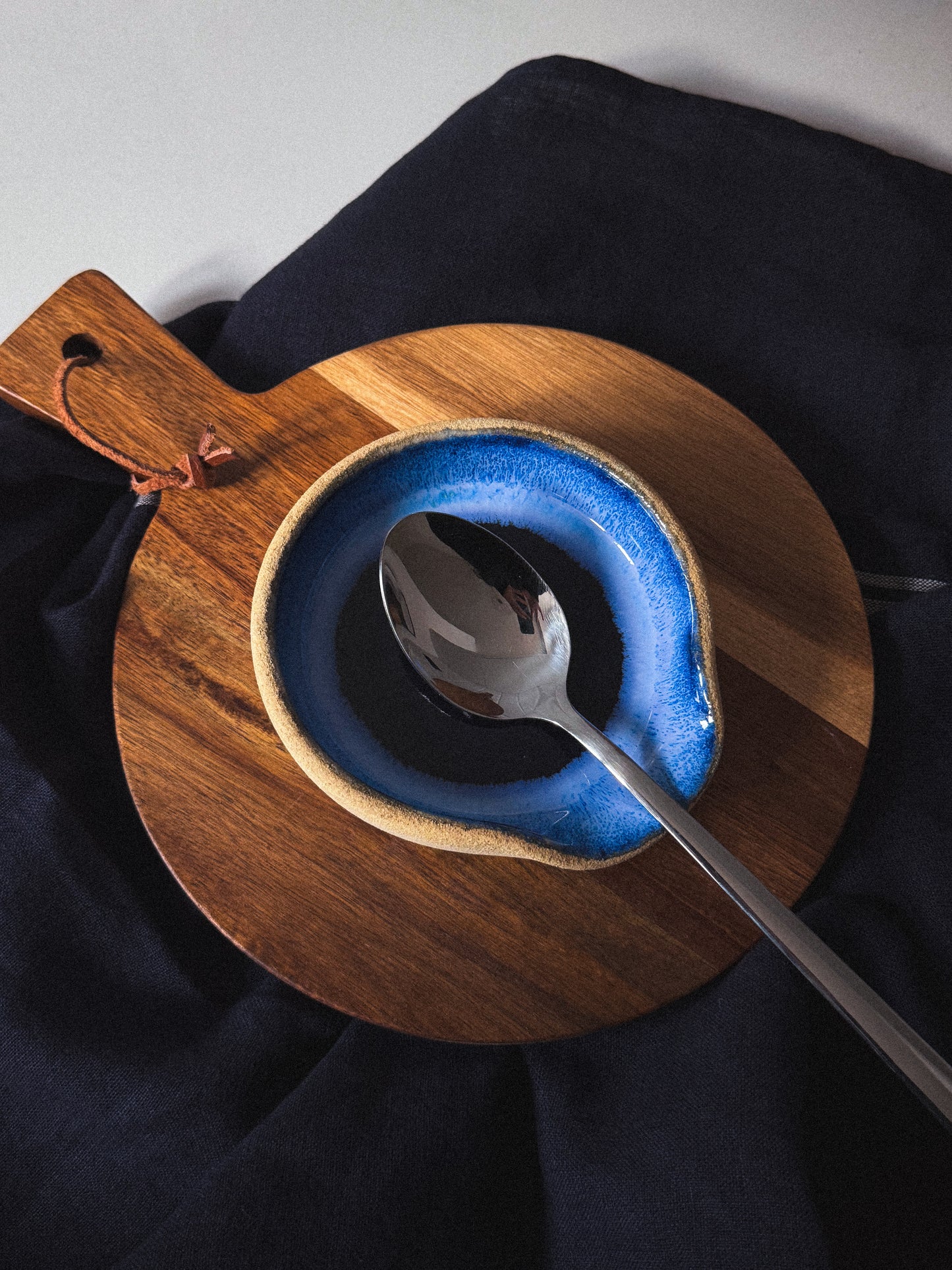 Spoon Rest Ceramic Plate